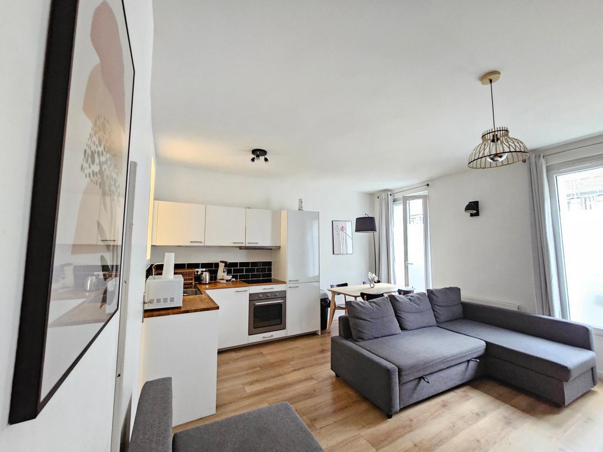 *Appartement Moderne/2 Minutes Du Metro* Saint-Ouen  Εξωτερικό φωτογραφία